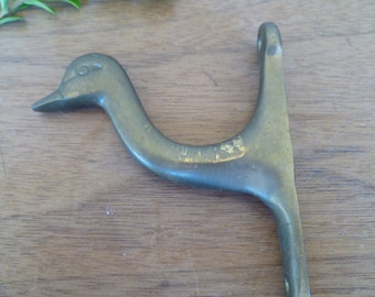 Vintage Metal Duck Wall Hook