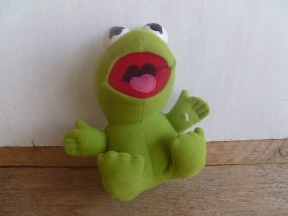 vintage kermit the frog plush