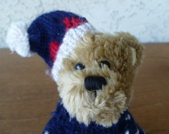 Hugfun Plush Mini Teddy Bear 9" Tall 1998 Stuffed Animal Toy