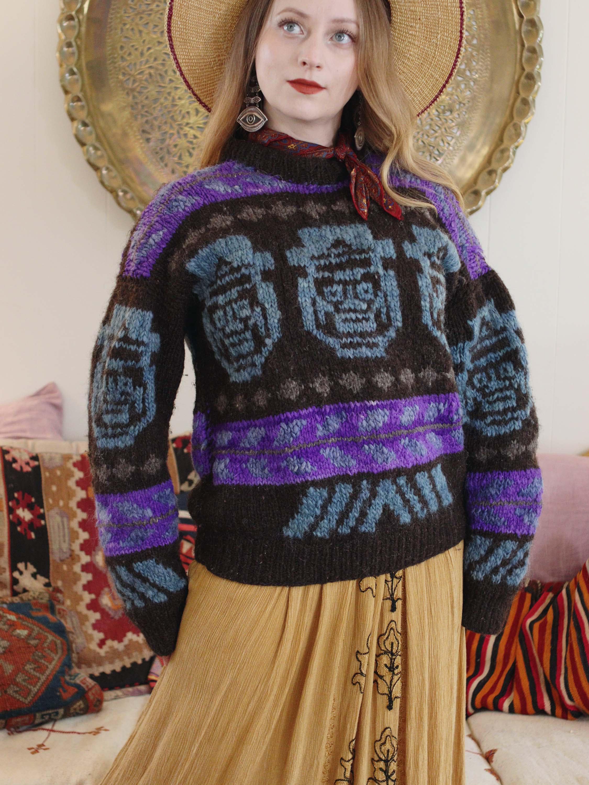 Ecuador Hand Knit - Etsy