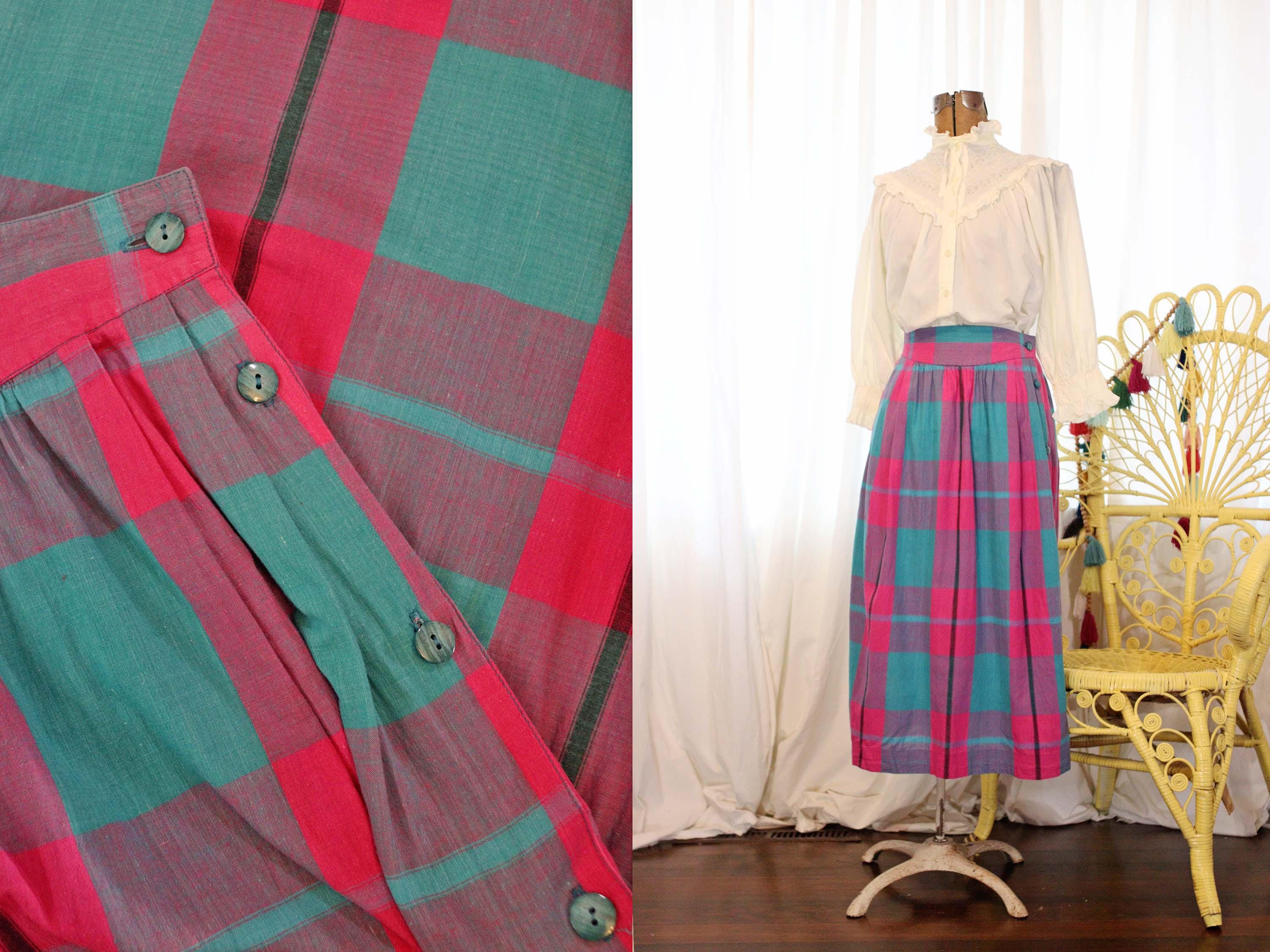 vintage ANOKHI ブロックプリントロングスカート　レア vintage ANOKHI ブロックプリントロングスカート レア