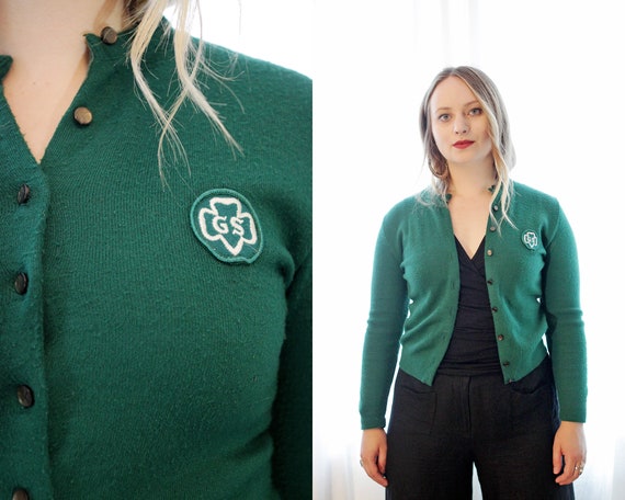 emerald green cardigan sweater
