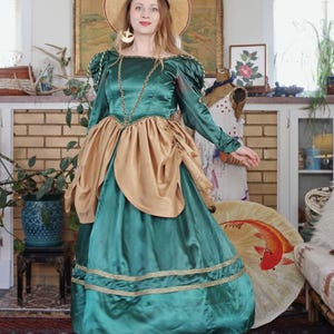 is merida's dress blue or green Brave Merida Classic Dress Teal Green / Lady 90/Large