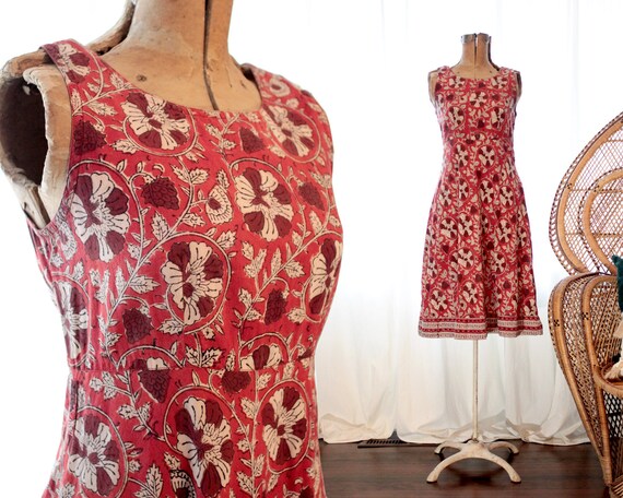 dress midi batik