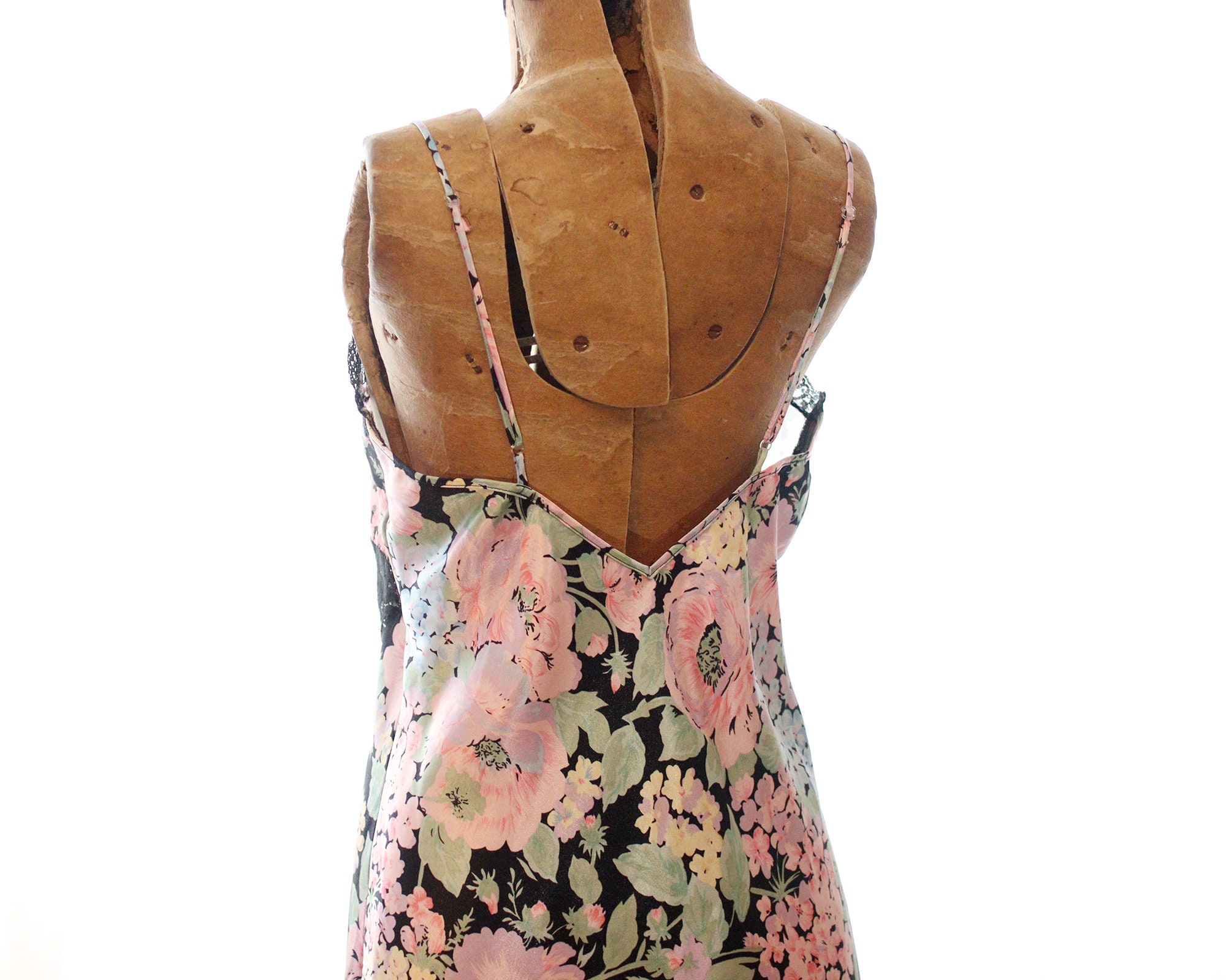 90s victoria secret dress 1990s Victorias Secret Floral Pattern Dress