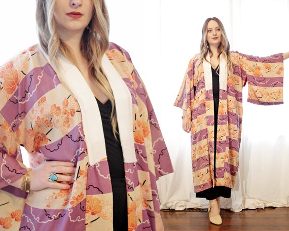 orange kimono jacket