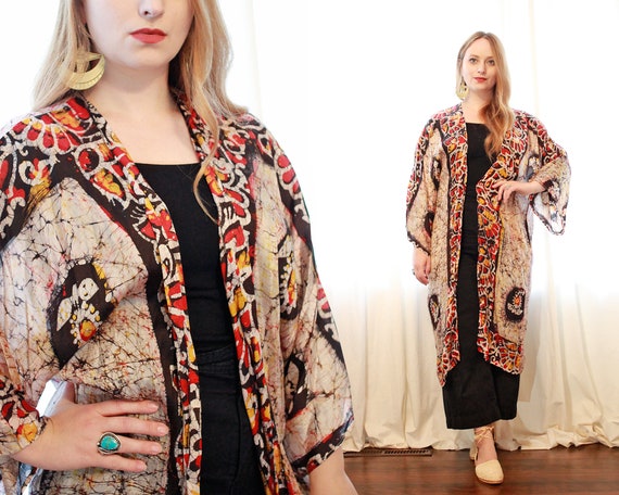 vintage duster robe