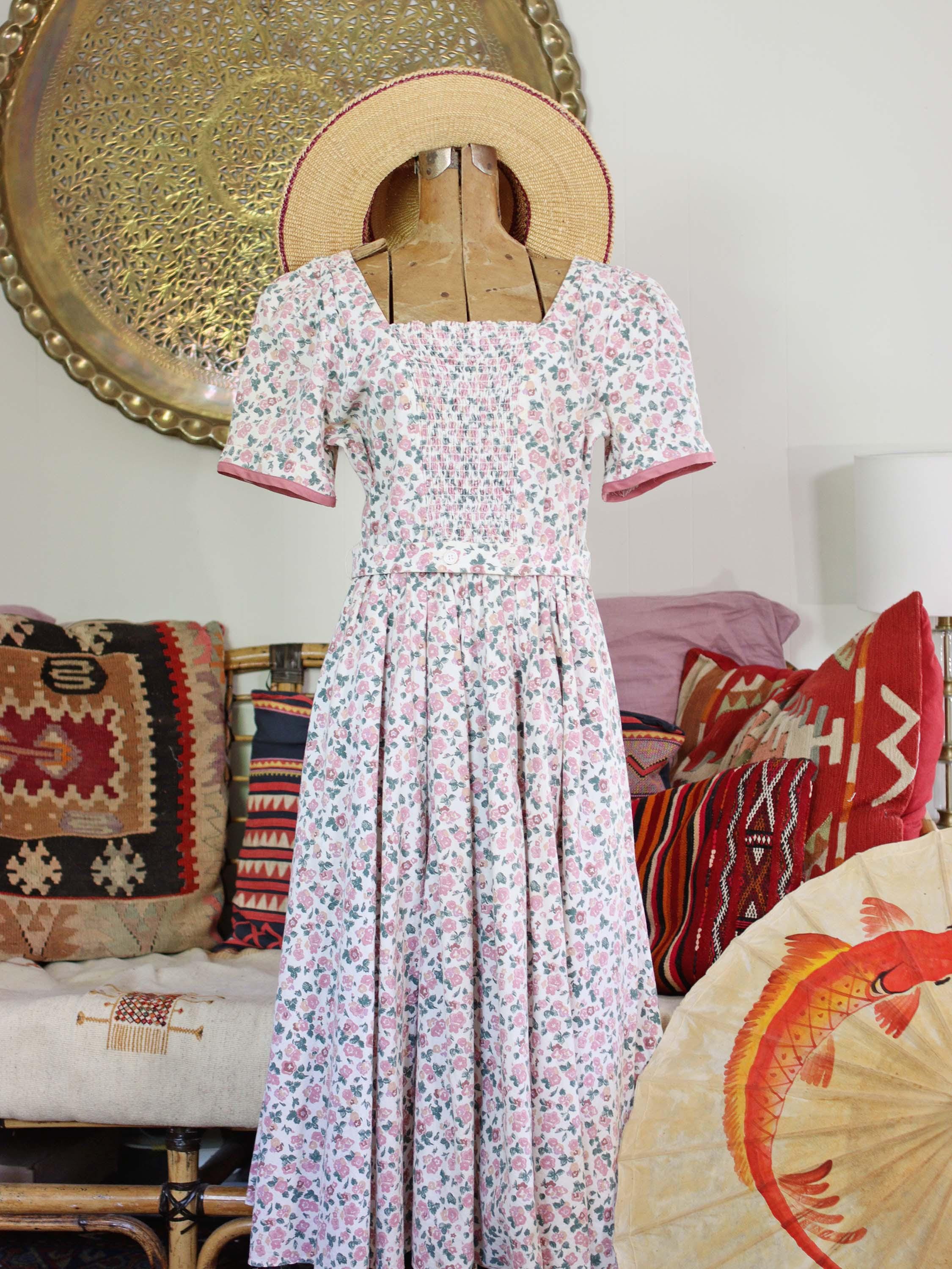 Cotton Calico Dress - Etsy