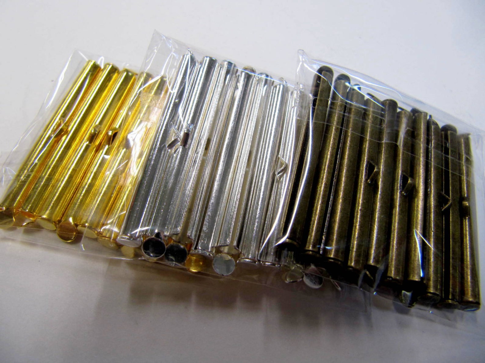 Bead Loom Slider Clasp 1 1/2 Inch Silver Gold Antique Etsy