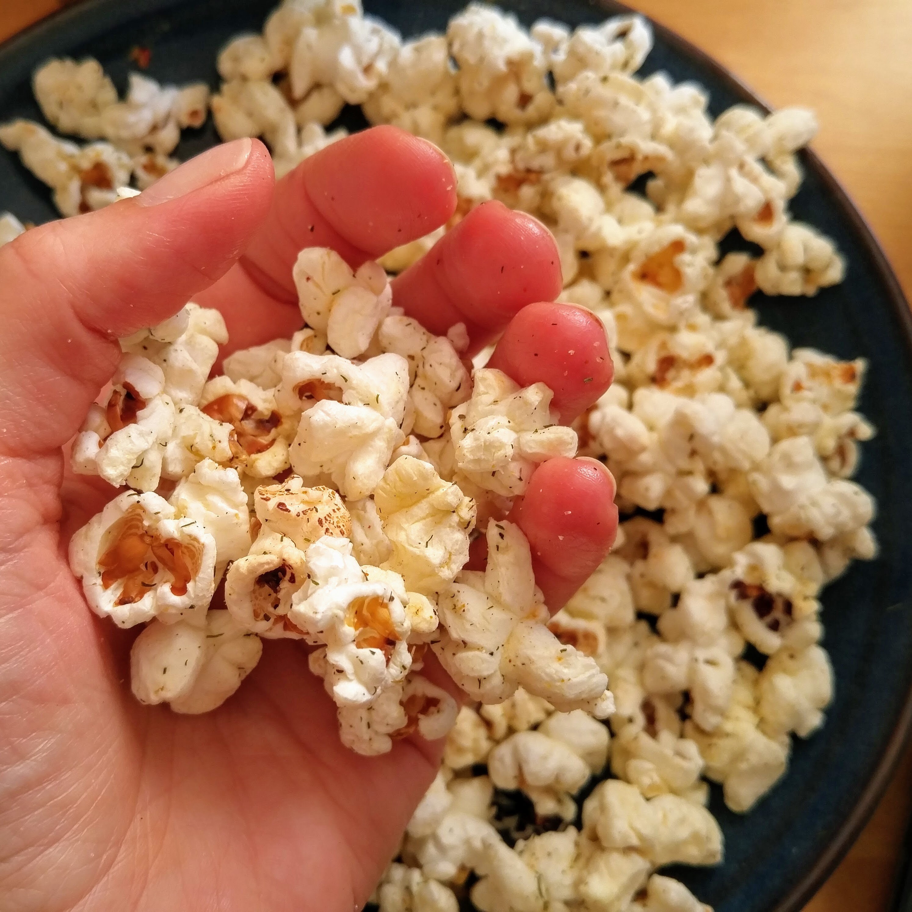 Gourmet Popcorn Toppings Handcrafted in Vermont by Karen Herb or Maple