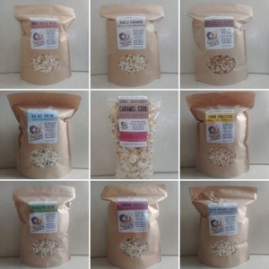 VARIETY PACK 5 FLAVORS you choose Maple, Sea Salt, Herb, Chipotle, Rosemary&Garlic, Lemon, Vanilla, Chocolate Vermont Gourmet Popcorn image 4