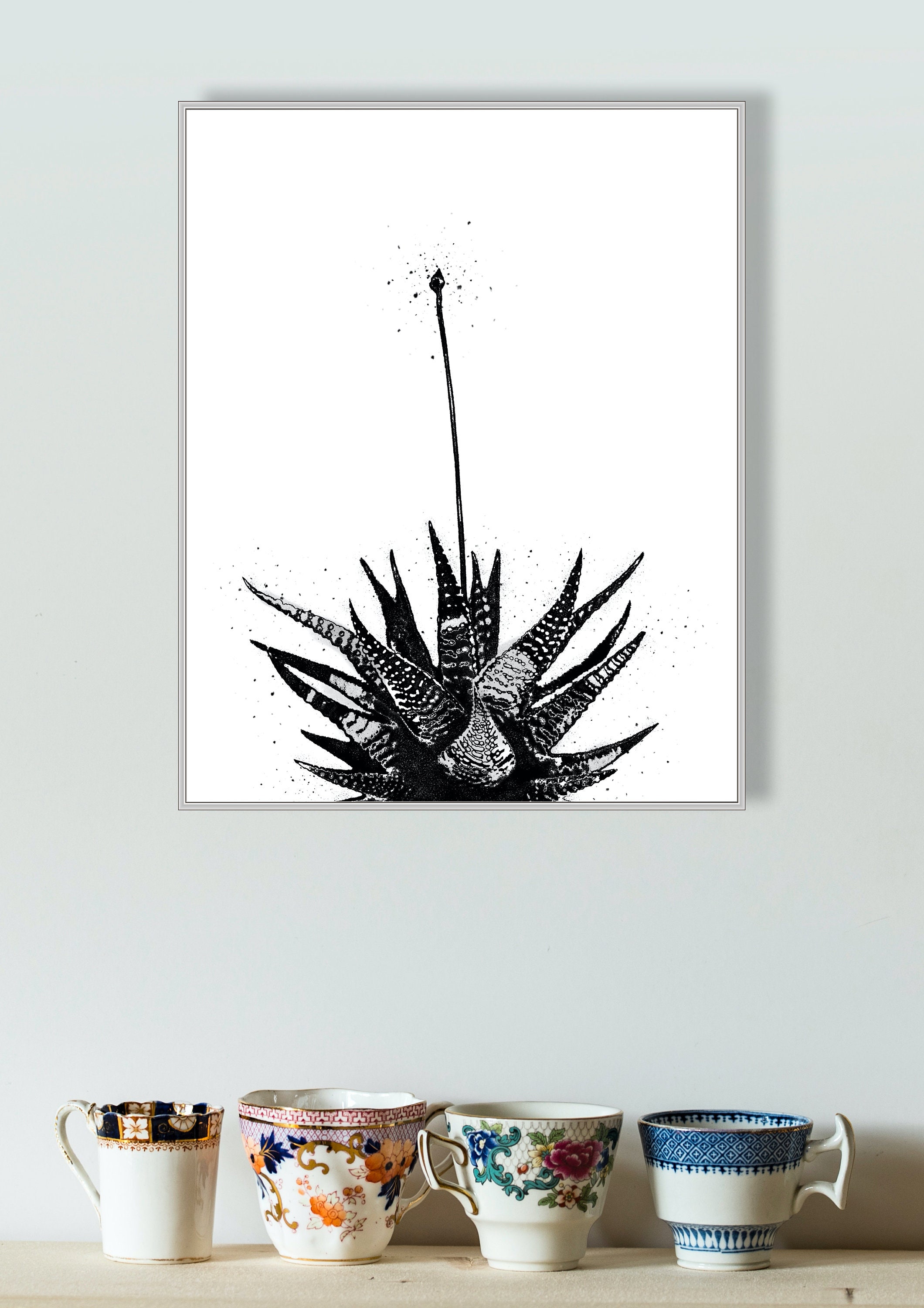 Succulent Wall Art Instant Download Printable Wall Art - Etsy