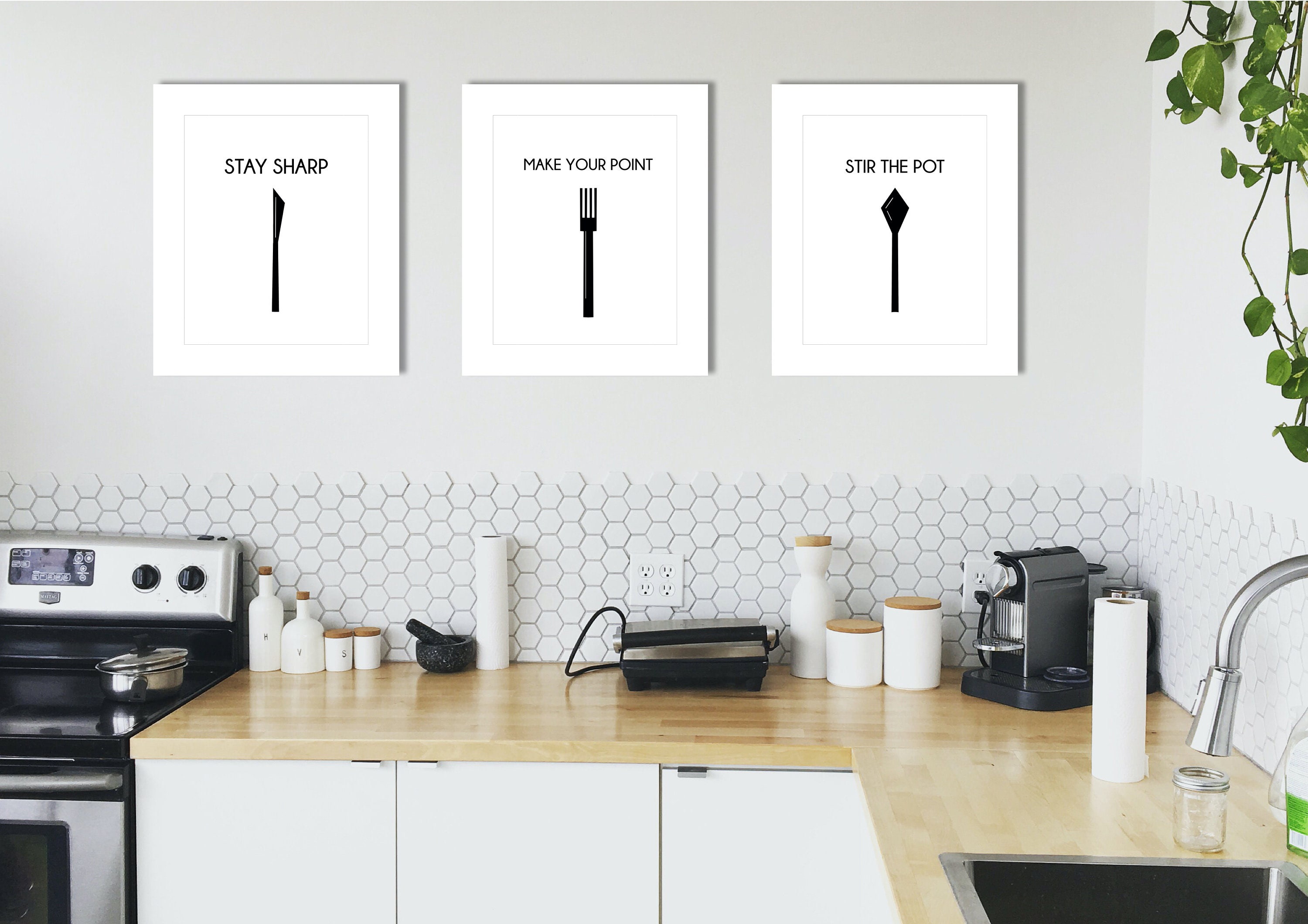 Kitchen Wall Art Instant Download Printable Wall Art | Etsy