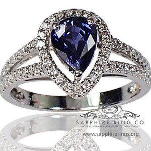 2.99 Tcw Blue Ceylon Sapphire Platinum Ring GIA Certified - Etsy ...
