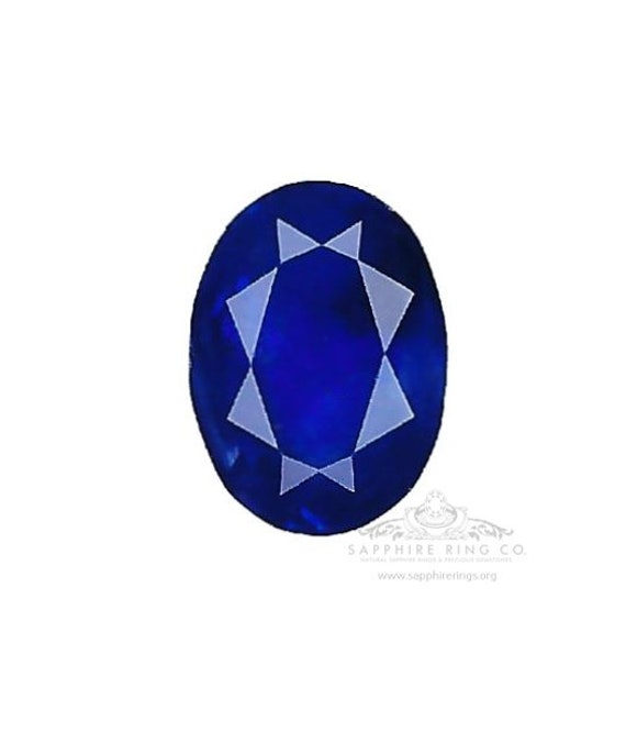 3.35 ct Natural Ceylon Sapphire, Royal Blue Oval Cut - GIA Certified Origin