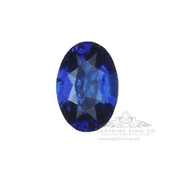 Natural Blue Ceylon Sapphire, 1.03 ct GIA Certified
