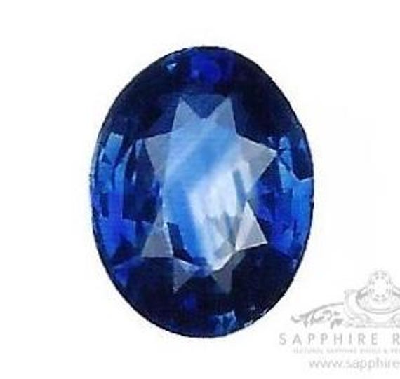 Natural Blue Sapphire, 1.57 ct Oval Cut Ceylon Loose Sapphire GIA Certified