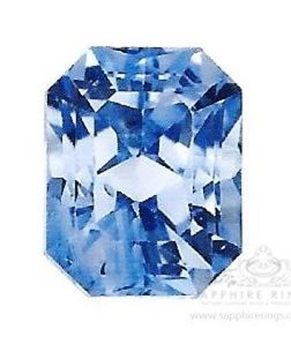 1.62 ct Natural Ceylon Sapphire, Emerald Cut GIA Certified
