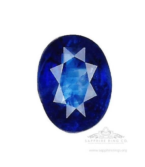 3.04 Carat Natural Sapphire, Royal Blue Oval Cut Ceylon Sapphire GIA Certified