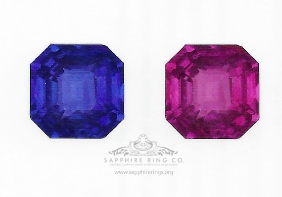 Natural Color Change Sapphire 3.26 Ct Violet to Pink GIA Certified