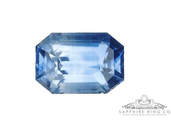 5.03  ct Emerald Cut Sapphire - Ceylon GIA Certified