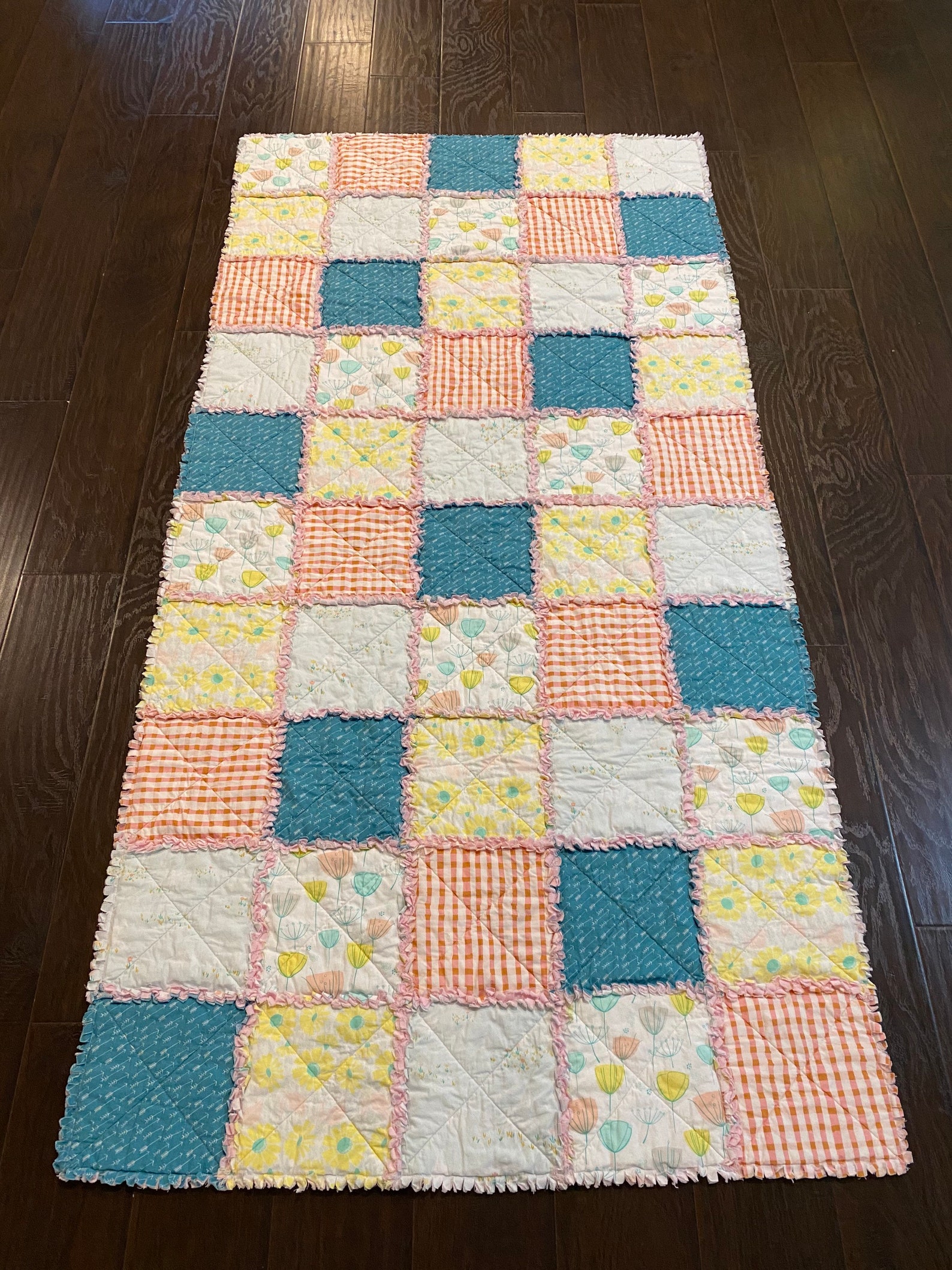 Rag Style RV Bunk Quilt for Single Bunks Camper Quilt Etsy