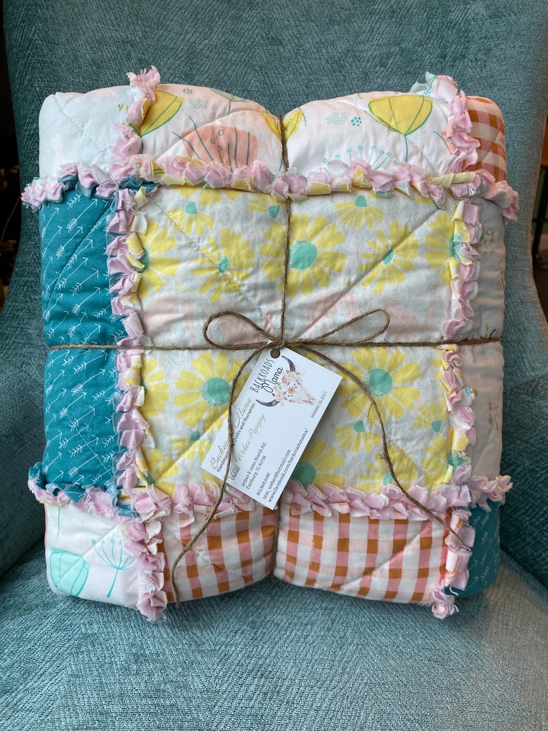 Rag Style RV Bunk Quilt for Single Bunks Camper Quilt Etsy