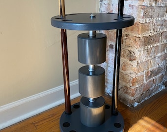 Custom Contemporary Floor Cue rack Stand 22&quot; ht