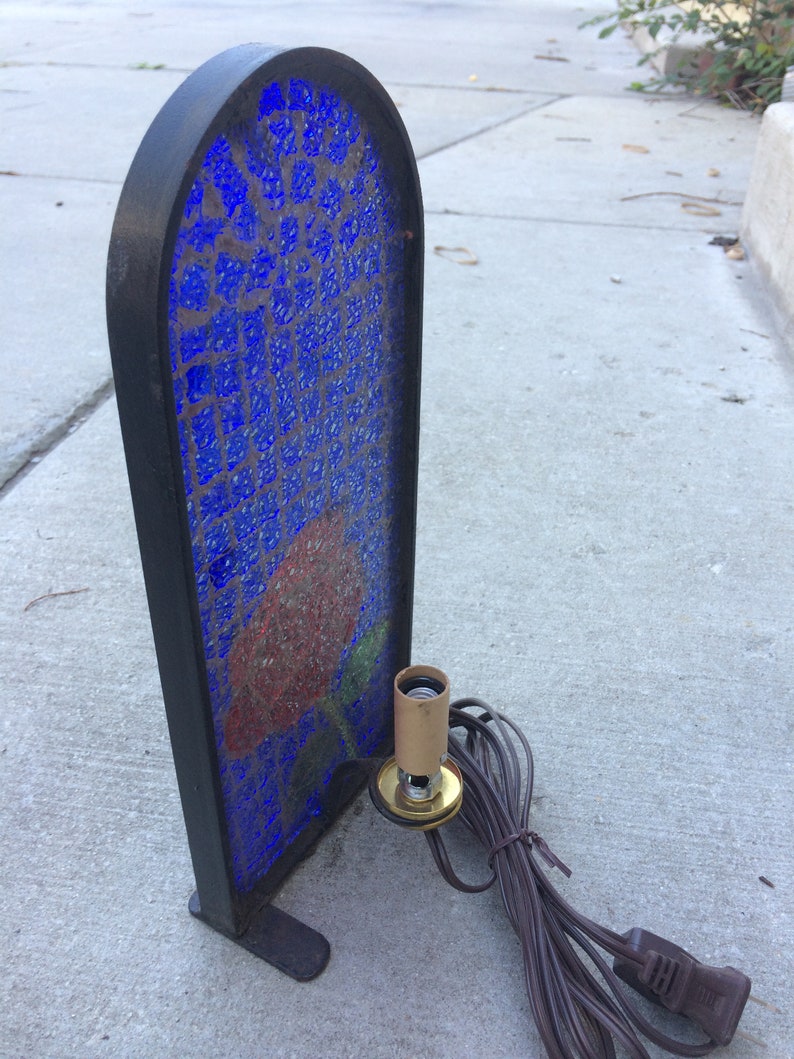 Stained Glass Mosaic Table Night light