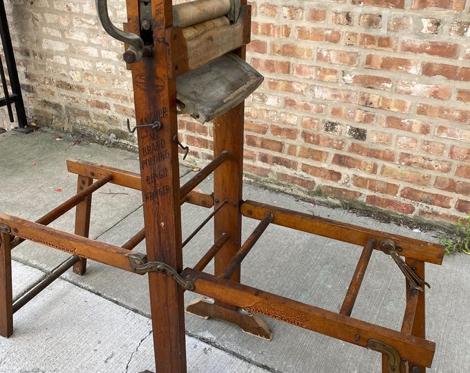 Wood Ringer Washer Antique Wood Washer Wringer Hand Crank Machine - Etsy