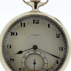 Elgin Pocket Watch Gold Filled
