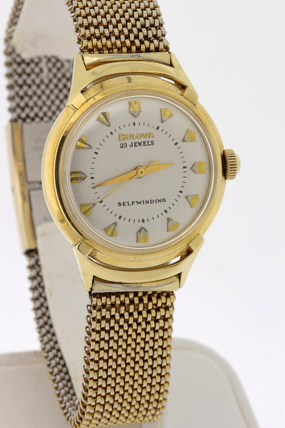 1950s Bulova Wrist Watch Self Winding 23 Jeweled … - image 10