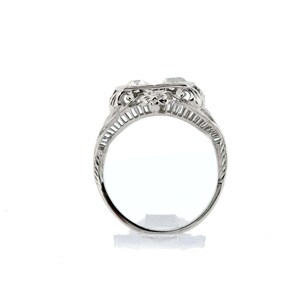 Daisy Filigree Diamond Ring 14K Gold image 4
