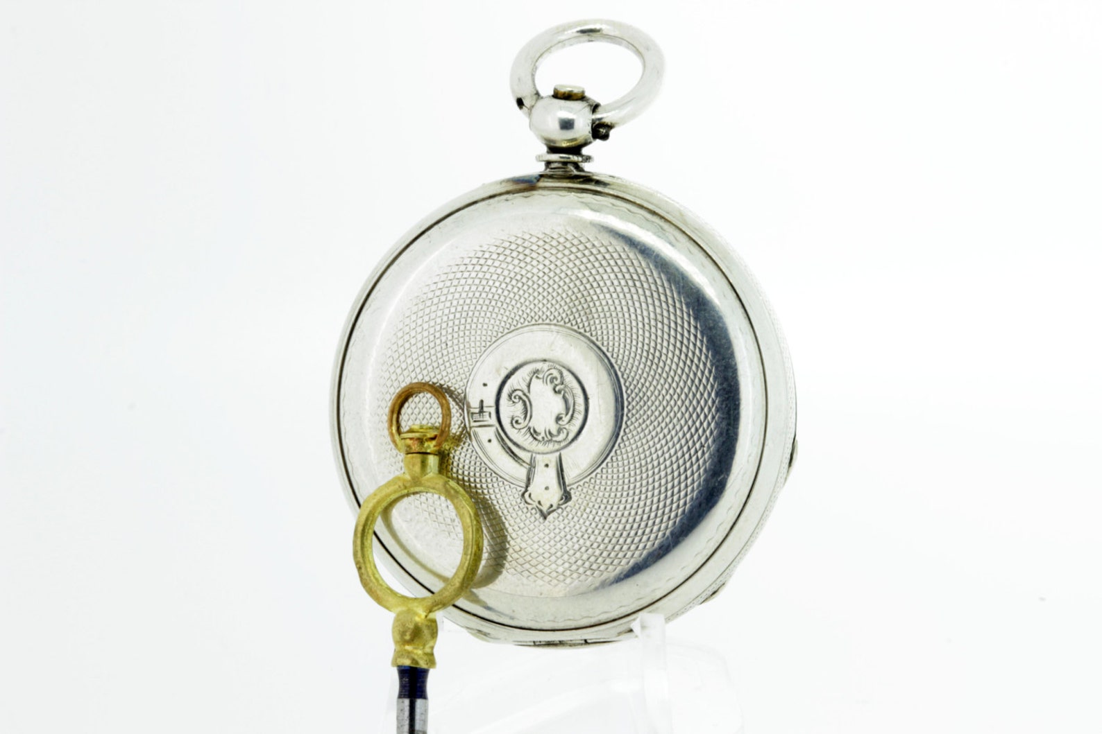 Argent Silver Pocket Watch Key Wind and Set Etsy
