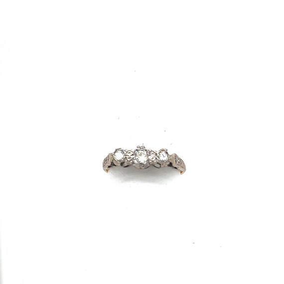 Three-Stone Diamond Ring - image 6