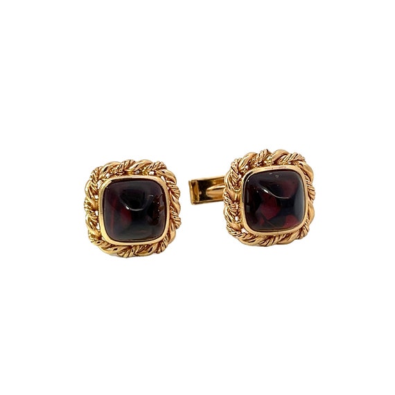 Garnet Cufflinks