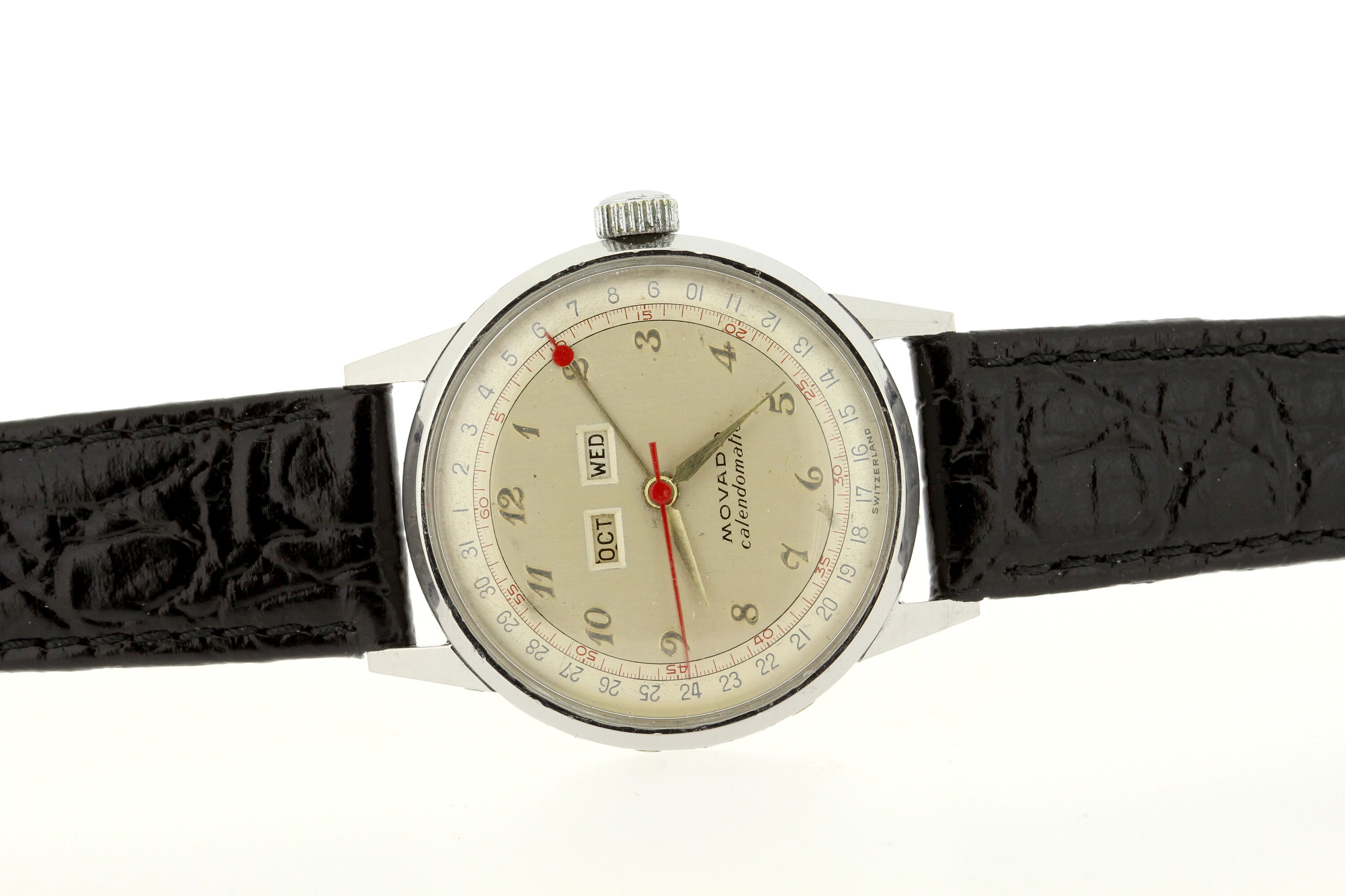 Movado clearance calendomatic vintage