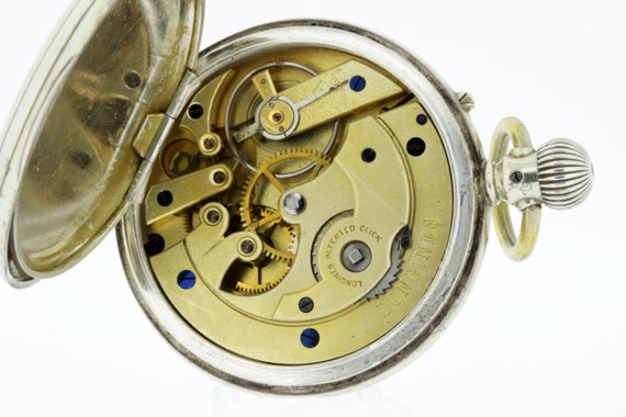 Longines Pocket Watch Plated - image 4