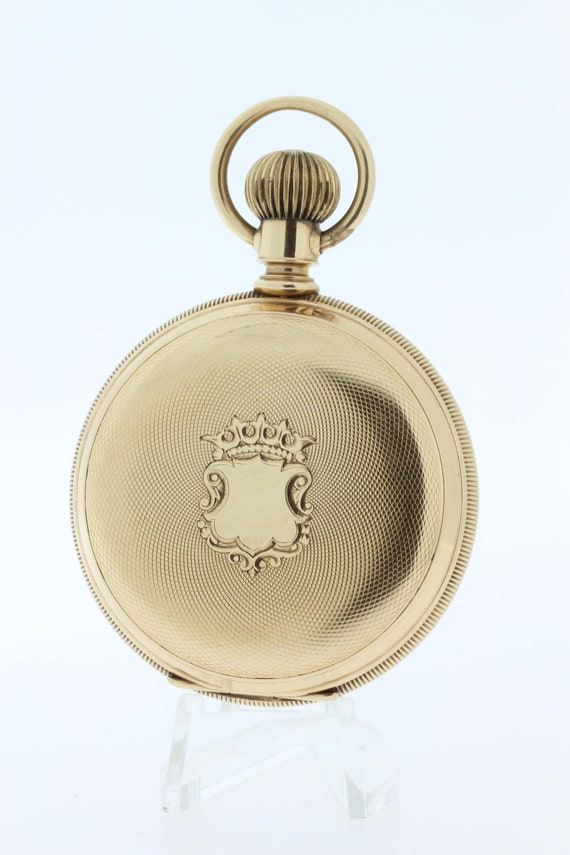 14K Yellow Gold Elgin Pocket Watch Engraveable