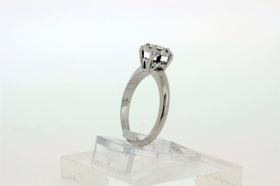 Classic and Minimal .42ct Diamond Solitaire Ring … - image 7