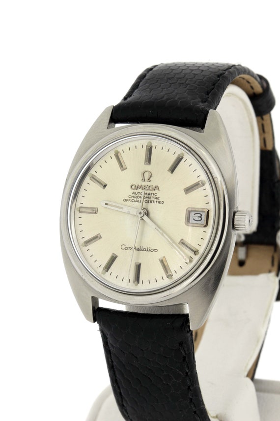 1970s Stainless Steel Omega Constellation Automat… - image 3