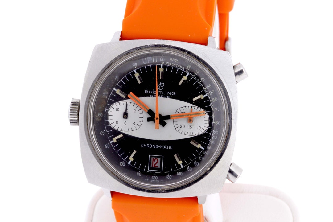 Buy Stainless Steel Breitling Geneve Chronomatic 17 Jeweled - Main Image