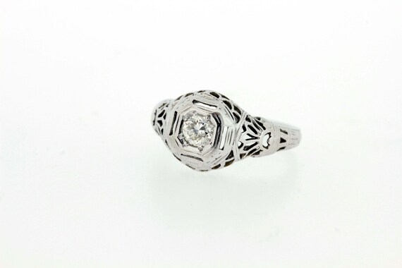 Fish Scale Diamond Ring  - image 4