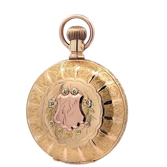 Elgin Pocket Watch Gold-filled Year 1893 - image 2