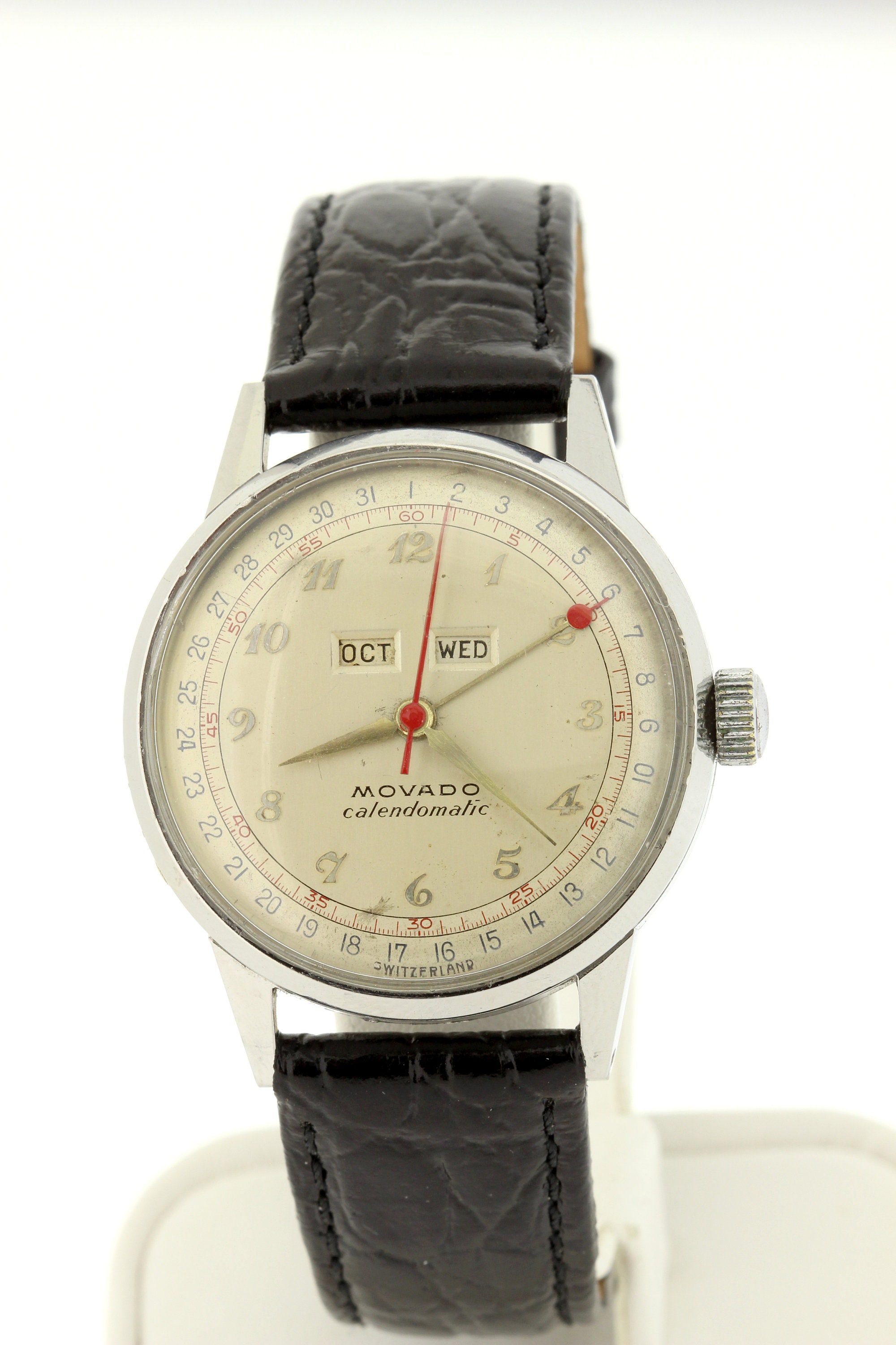 Movado clearance calendomatic vintage
