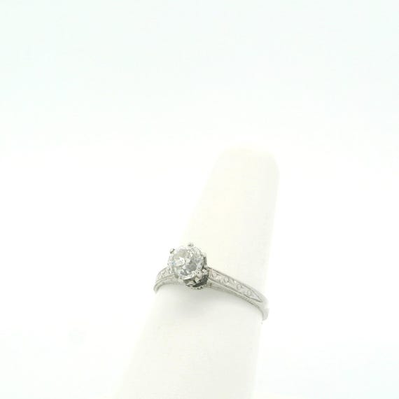 1930's Solitaire Diamond Ring - image 9