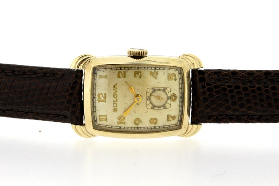 1950s Vintage Bulova Wrist Watch Gold Filled case - image 5