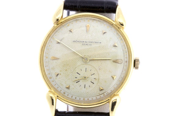 Vintage 18K Yellow gold Vacheron and Constantin W… - image 1