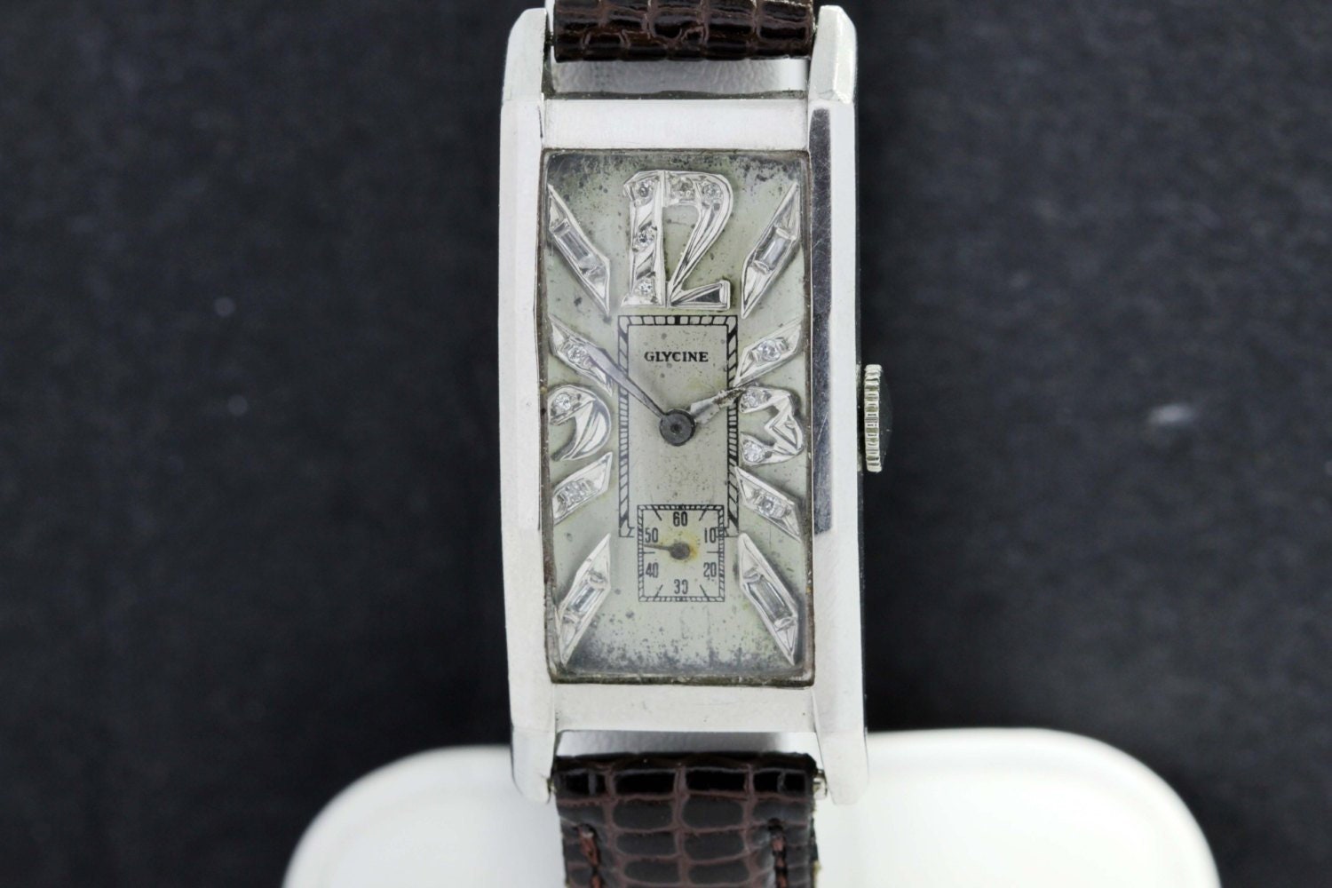 紳士用GLYCINE Swiss腕時計ダイヤ入り 紳士用GLYCINE Swiss腕時計ダイヤ入り