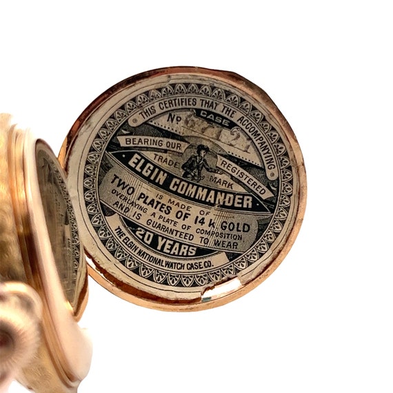 Elgin Pocket Watch Gold-filled Year 1893 - image 4